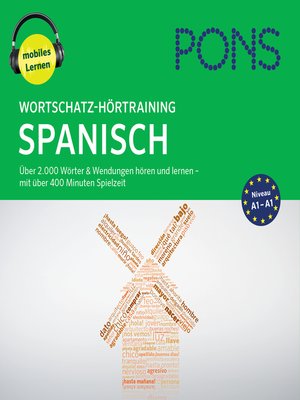 cover image of PONS Wortschatz-Hörtraining Spanisch